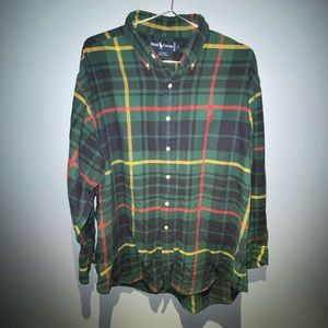 Polo Ralph Lauren Flannel Button Down Shirt